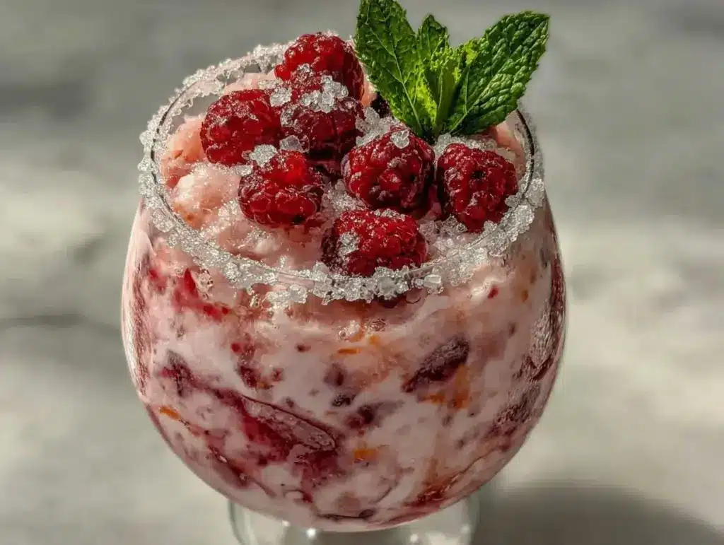 frozen frosé slushie - featured image