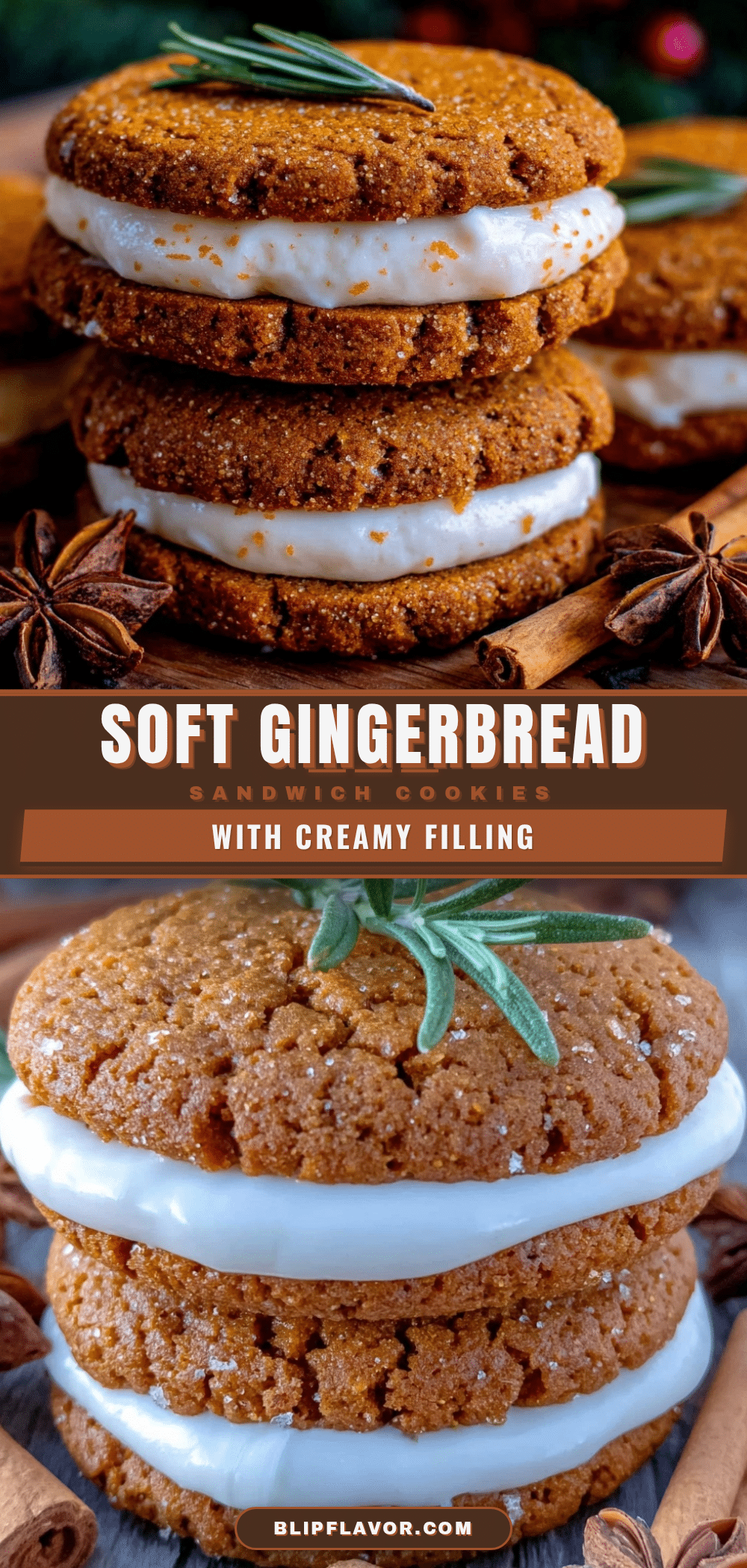 gingerbread sandwich cookies recipe