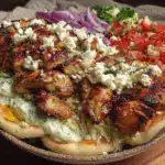 Greek Chicken Gyro Bowl - featured image