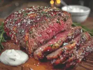 herb crusted prime rib roast - featured image