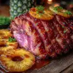 honey glazed ham recipe - featured image