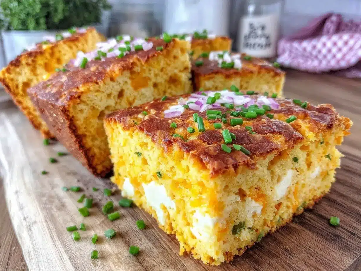 Irish Soda Bread with Cheddar and Chives preparation steps