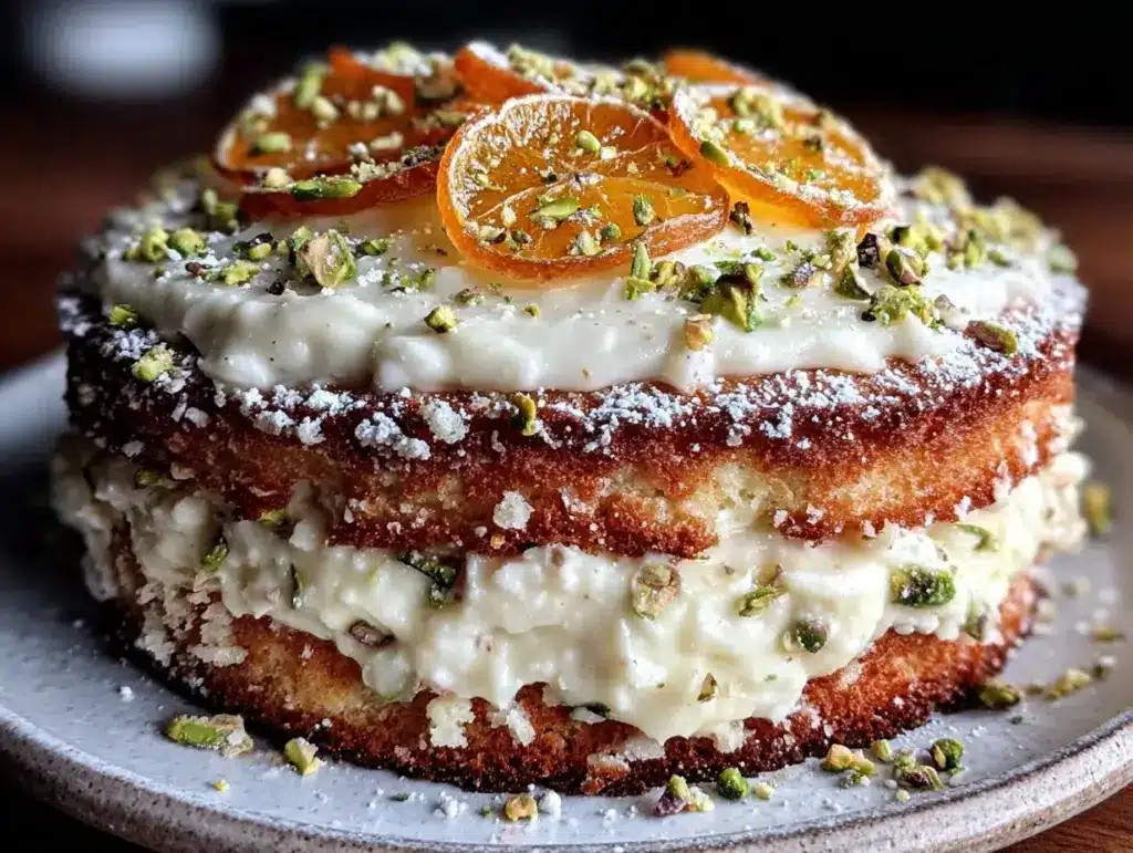 Italian Ricotta Cassata Cake - featured image