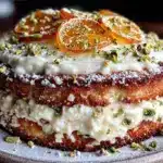 Italian Ricotta Cassata Cake - featured image