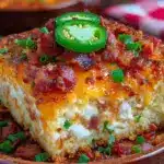 jalapeño popper corn casserole - featured image