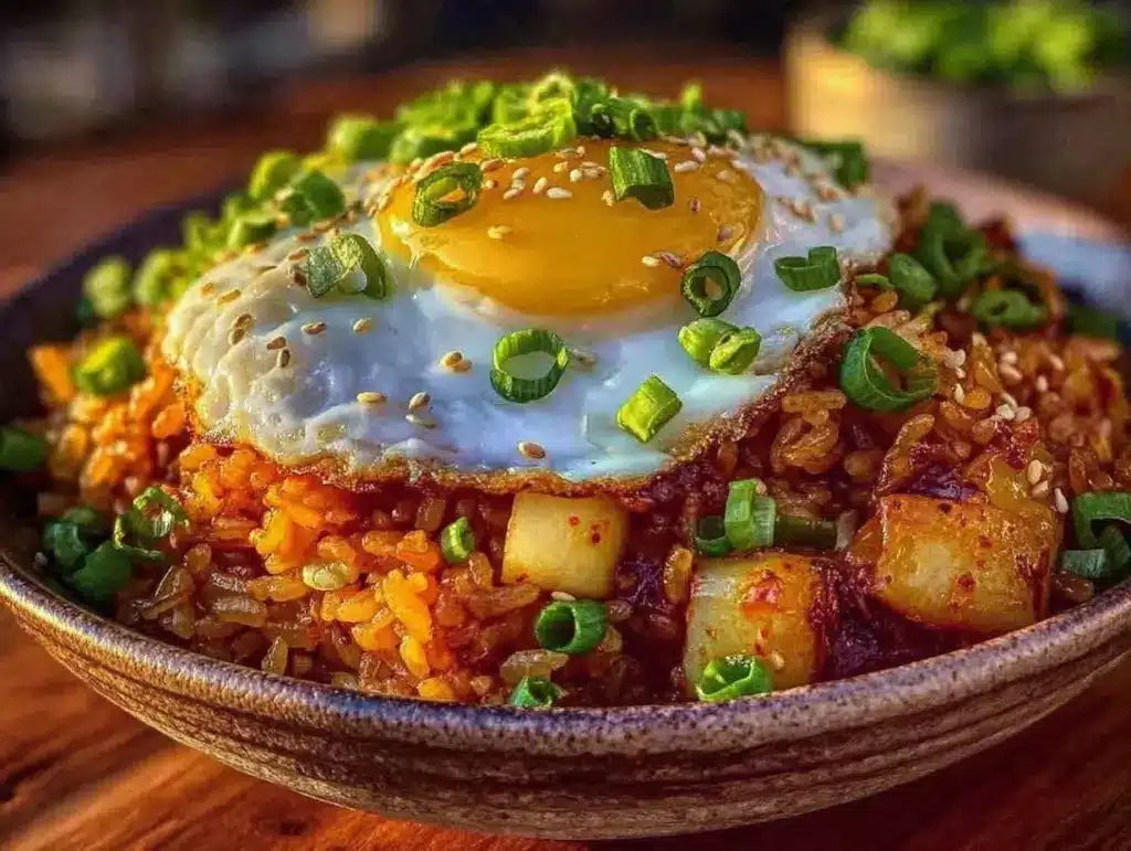 kimchi fried rice - featured image