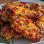 lemon pepper chicken wings air fryer - featured image