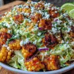 mexican street corn coleslaw - featured image