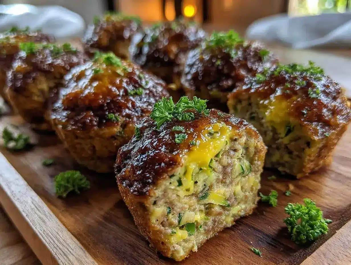 mini turkey meatloaf muffins preparation steps