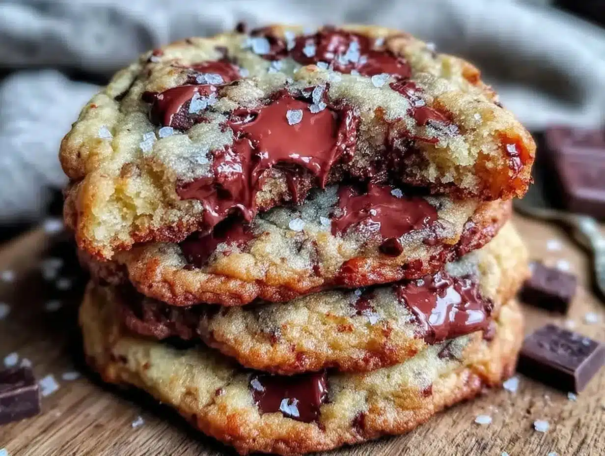 miso brown butter chocolate chip cookies preparation steps