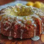 moist lemon poppy seed bundt cake - featured image