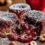 molten Nutella lava cakes without ramekins - featured image