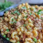 one-pot cheeseburger macaroni - featured image