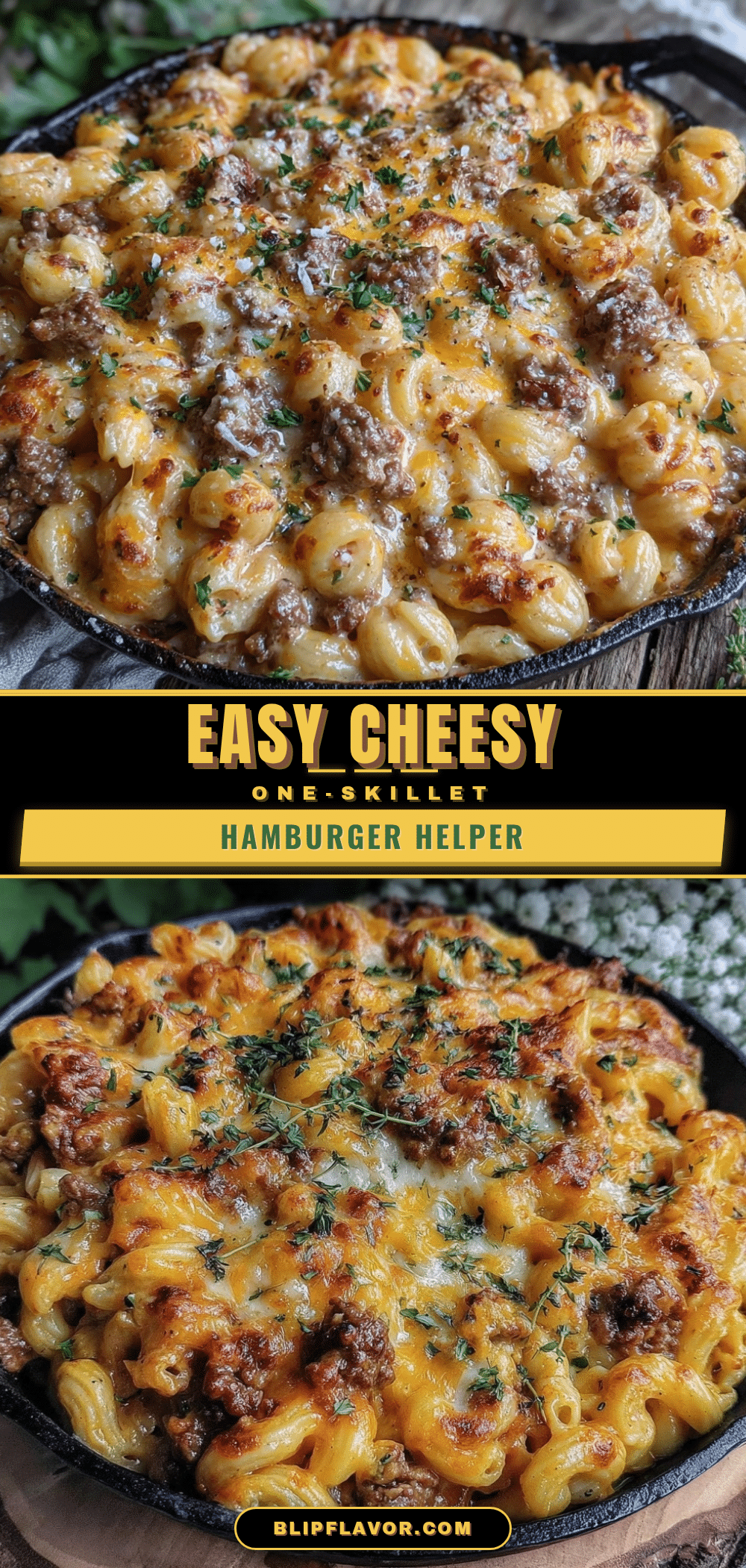 one skillet hamburger helper recipe