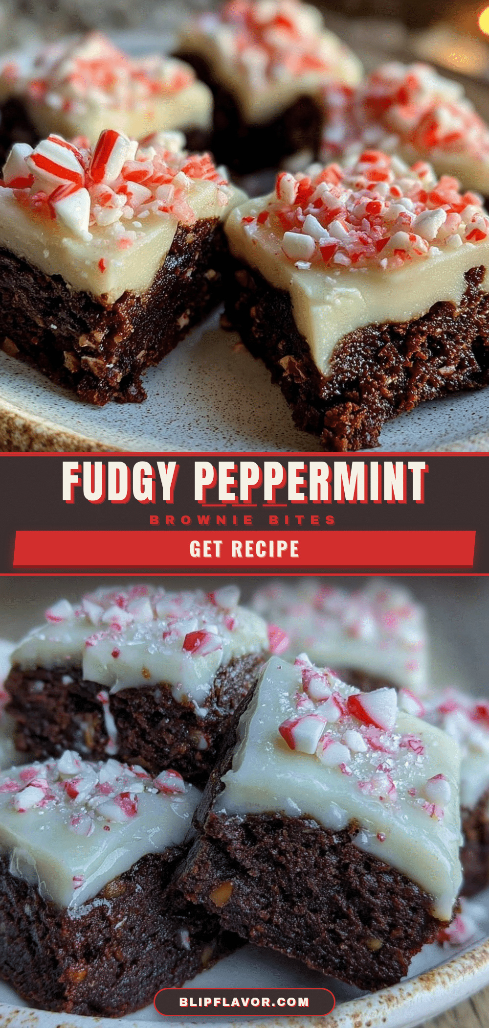 peppermint brownie bites recipe