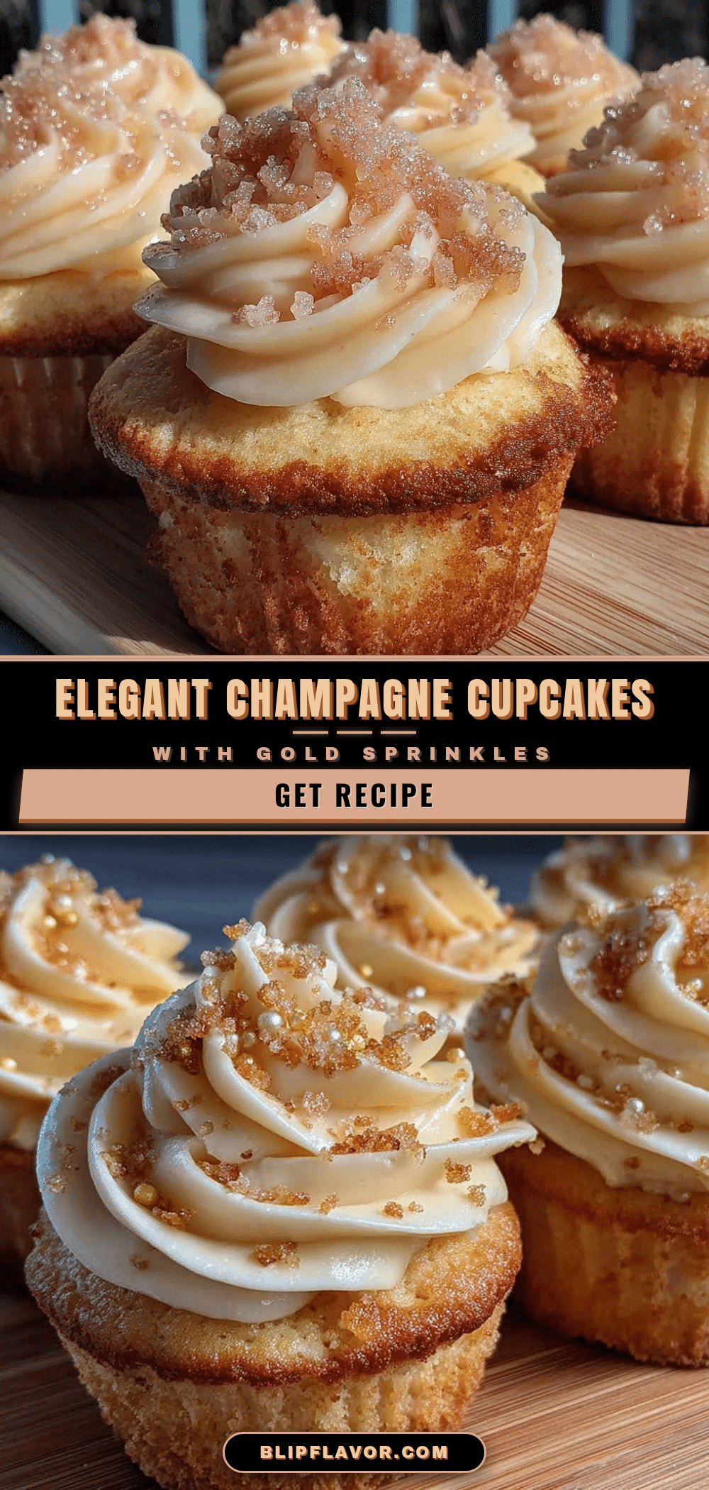 perfect champagne cupcakes recipe