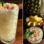 pineapple coconut refresher smoothie - featured image