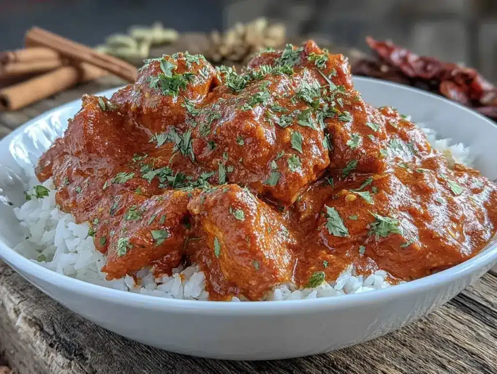 quick creamy butter chicken - featured image