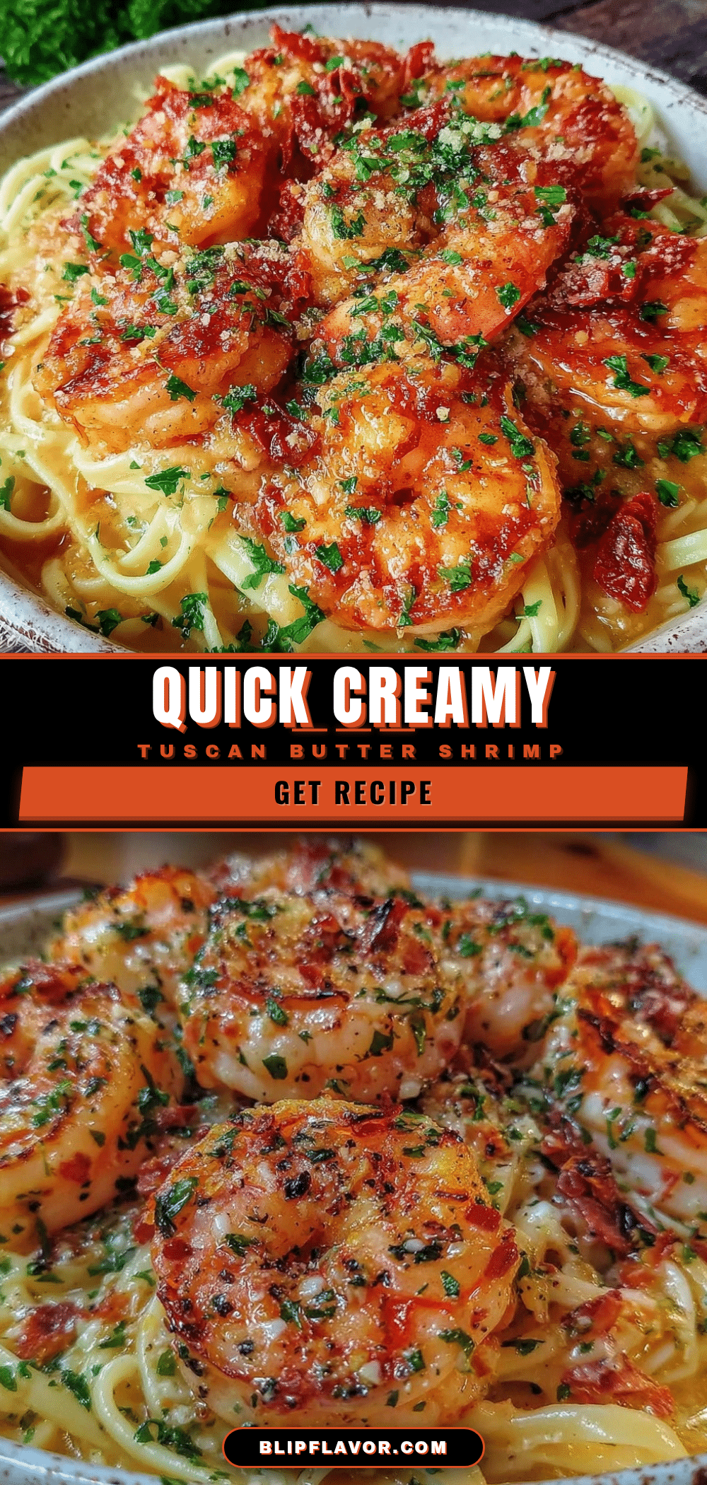 quick creamy tuscan butter shrimp recipe