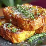 savory french toast - featured image