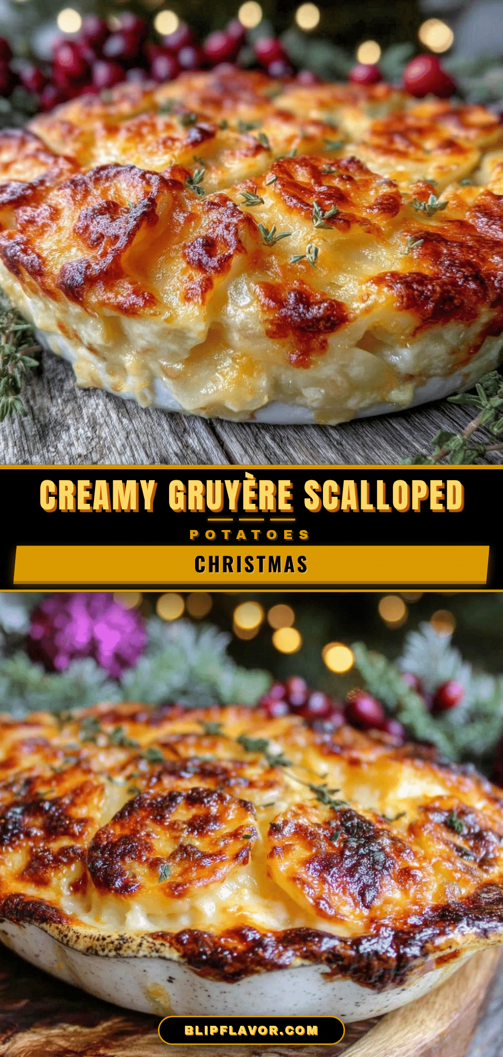 scalloped potatoes with gruyère recipe