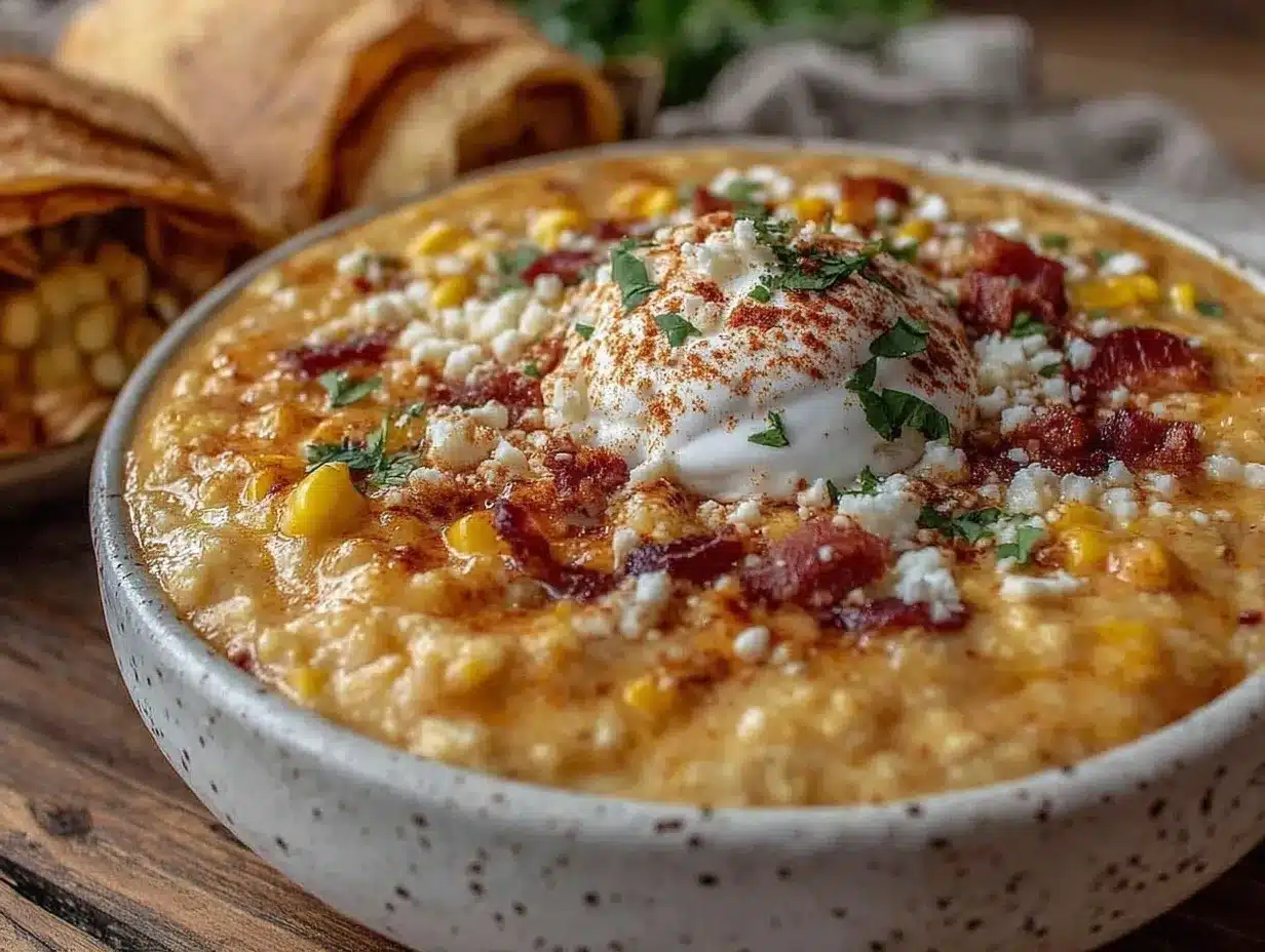 slow cooker Mexican street corn chowder preparation steps