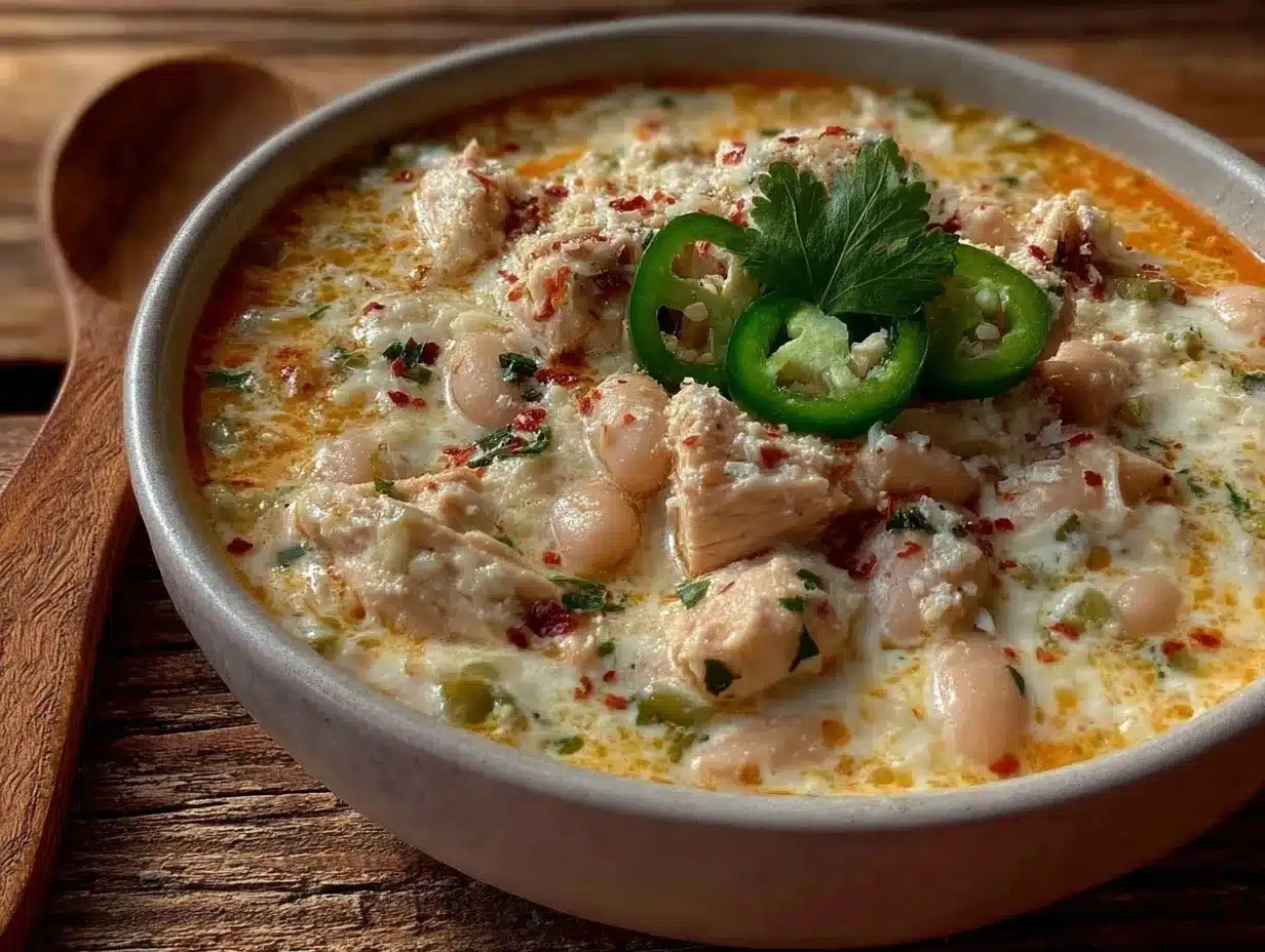 slow cooker white chicken chili preparation steps