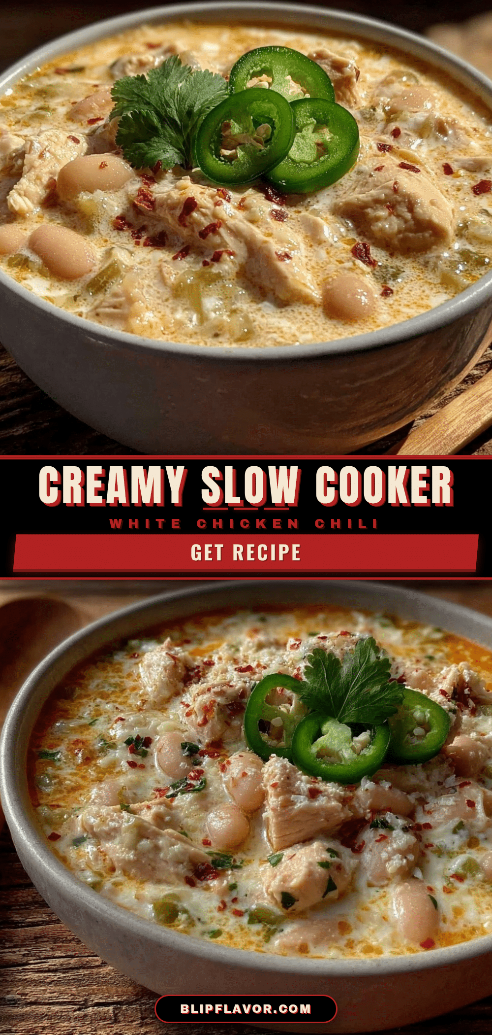slow cooker white chicken chili recipe