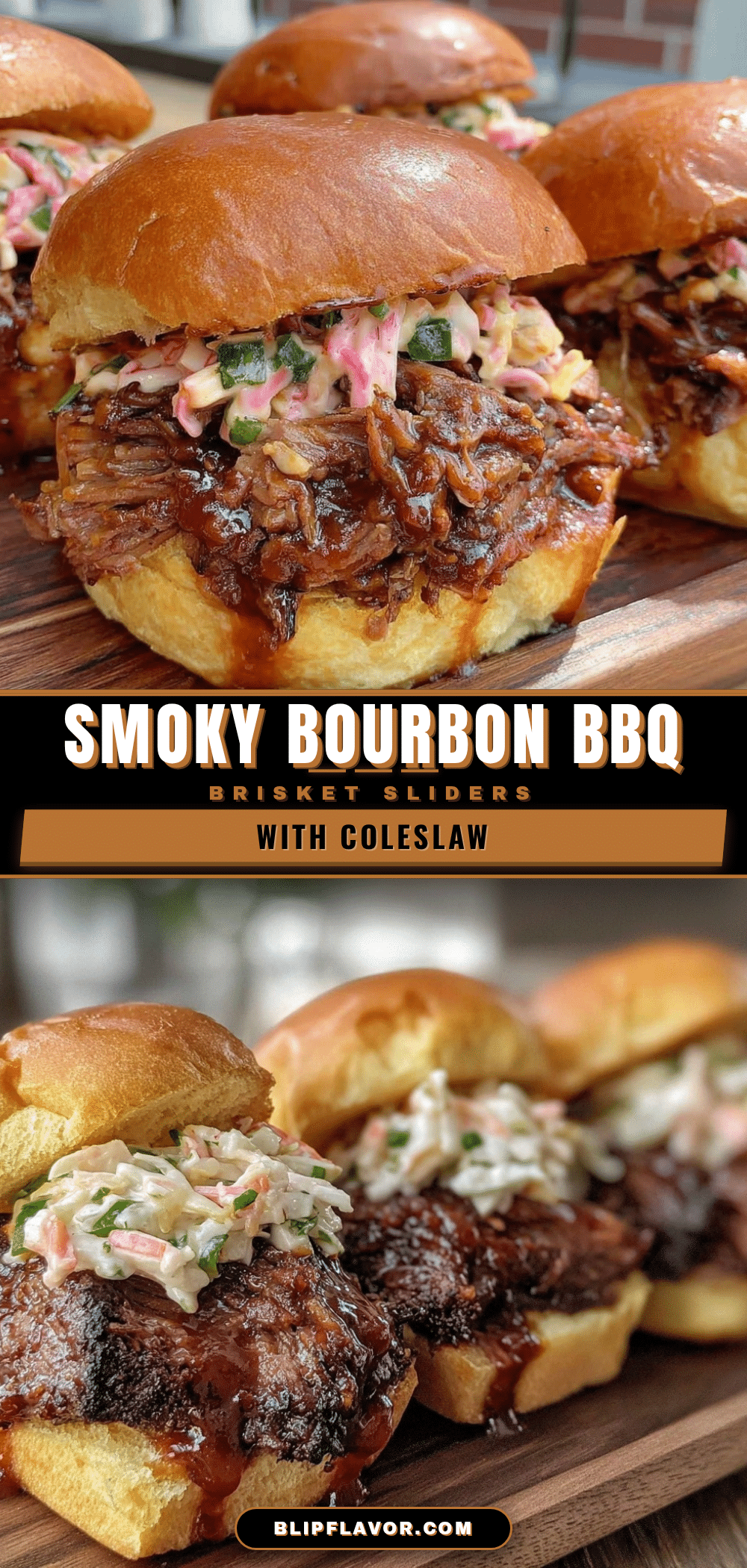 smoked bourbon bbq brisket sliders recipe