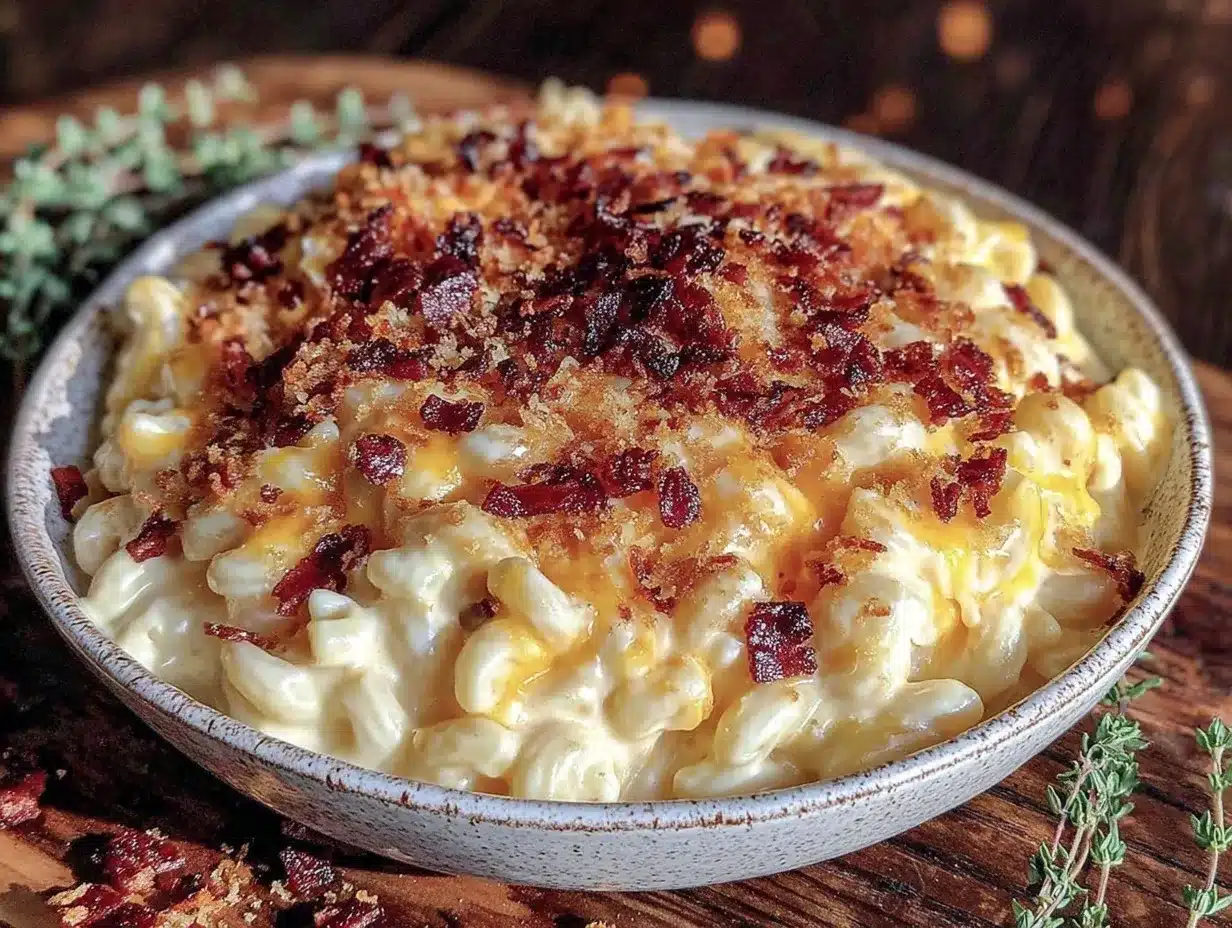smoked gouda mac and cheese preparation steps