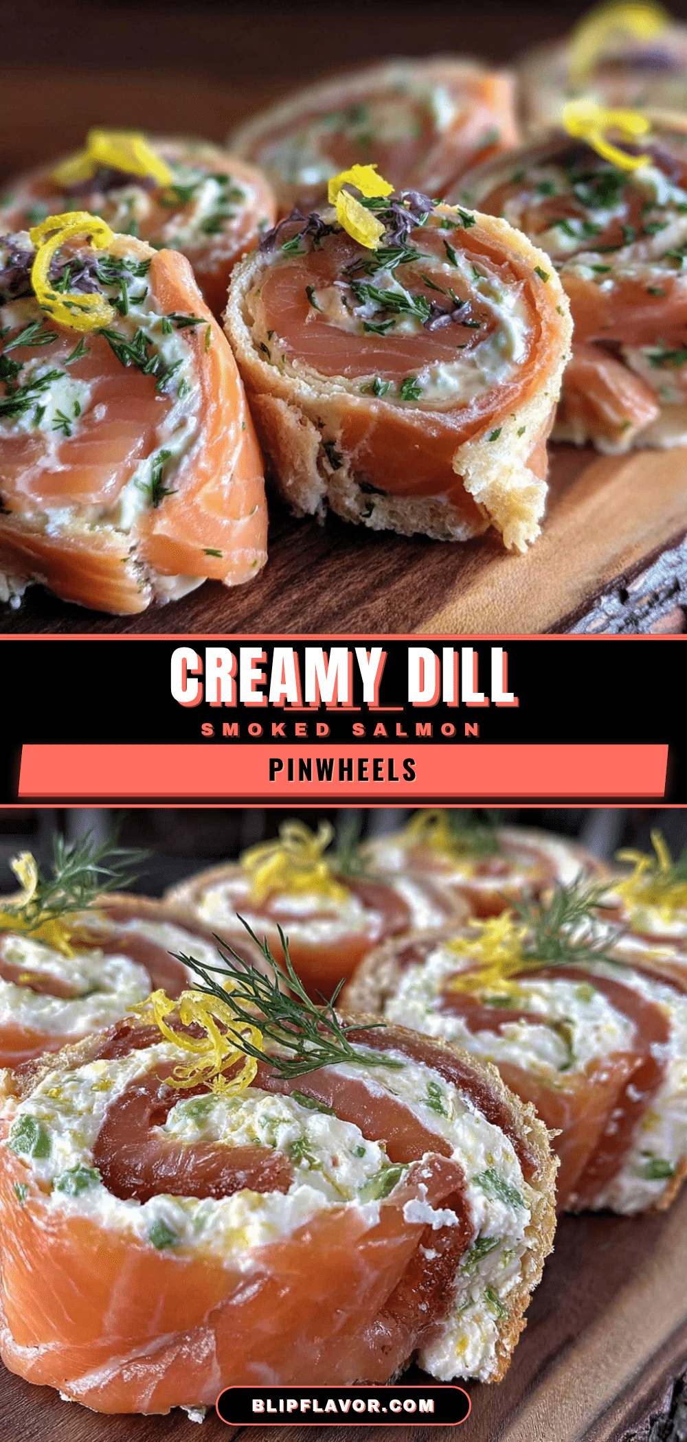 smoked salmon pinwheel tea sandwiches recipe