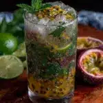 virgin passion fruit mojito - featured image