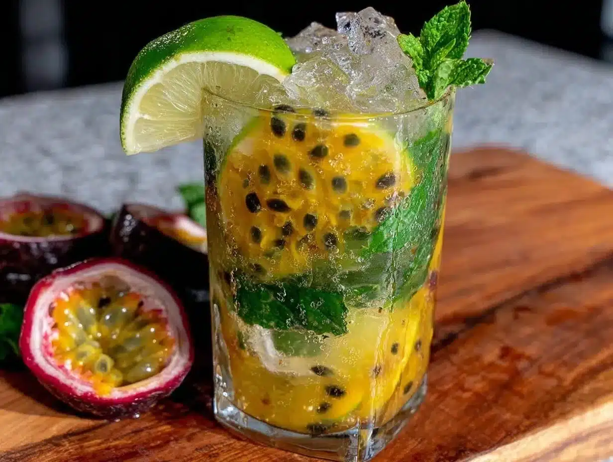 virgin passion fruit mojito preparation steps