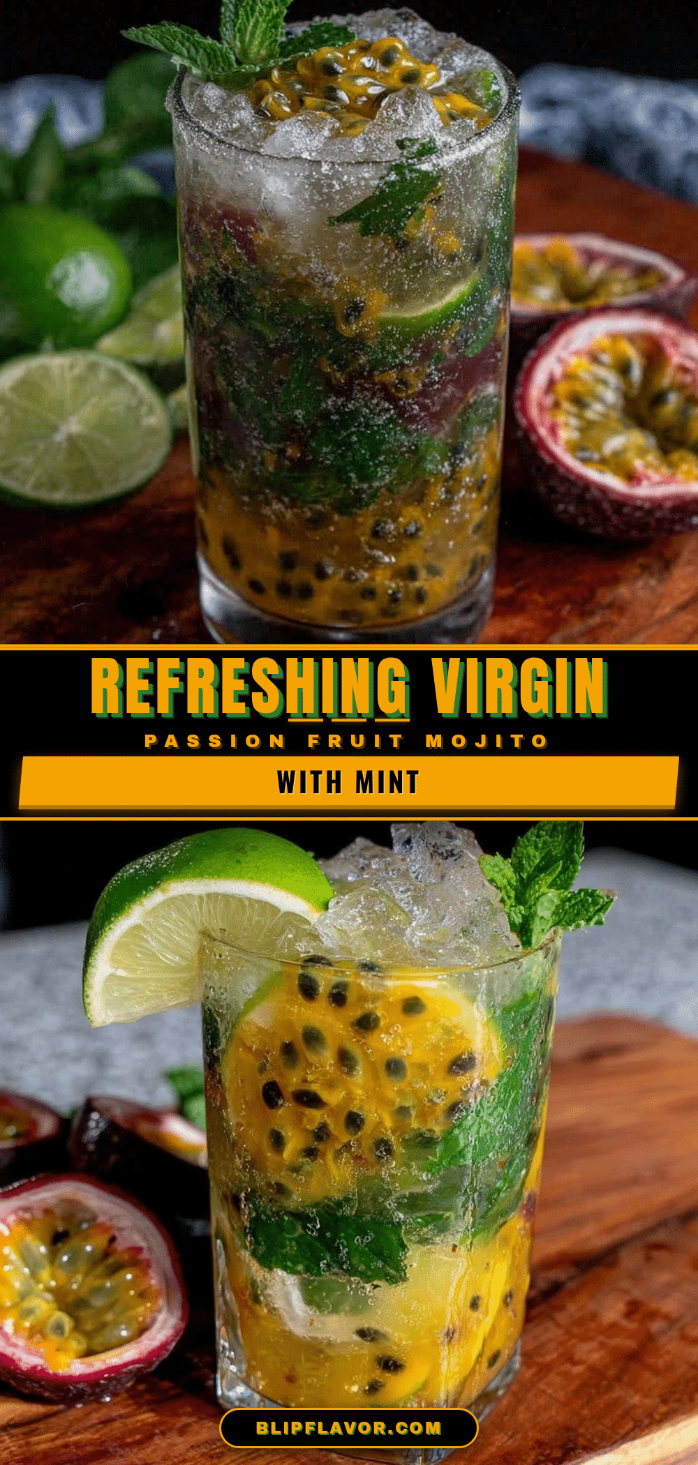 virgin passion fruit mojito recipe
